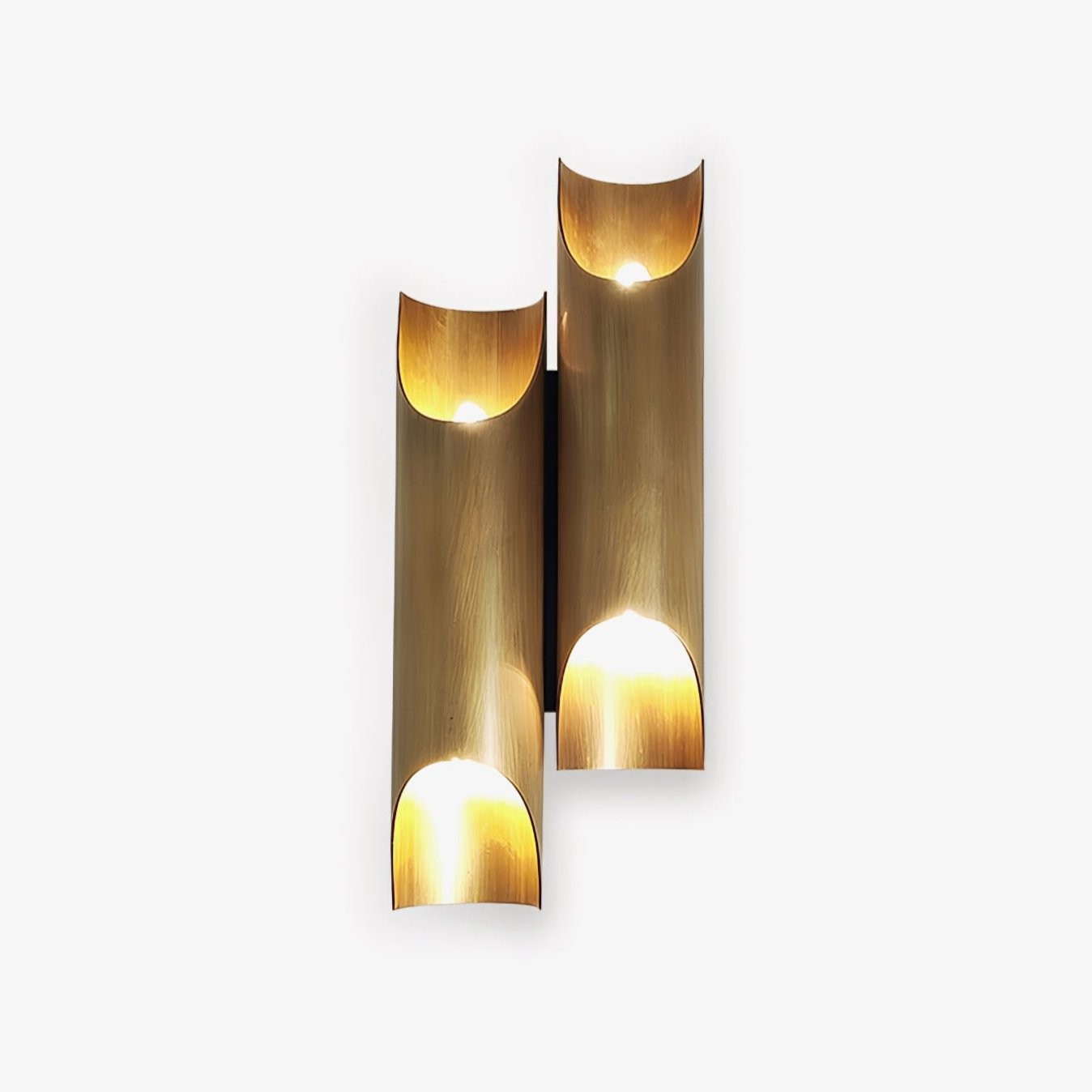 Brass Double Tube Wall Lamp K287