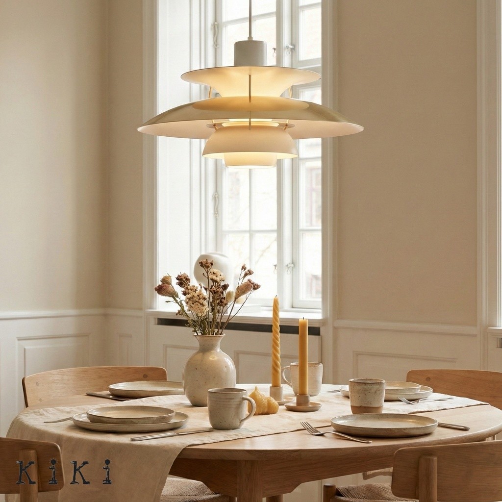 Scandinavian Multilayer Metal Pendant Light K84