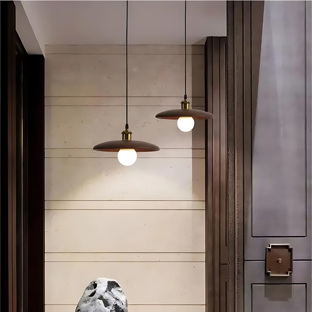 Olivia Japandi Charming Wooden Pendant Light D841