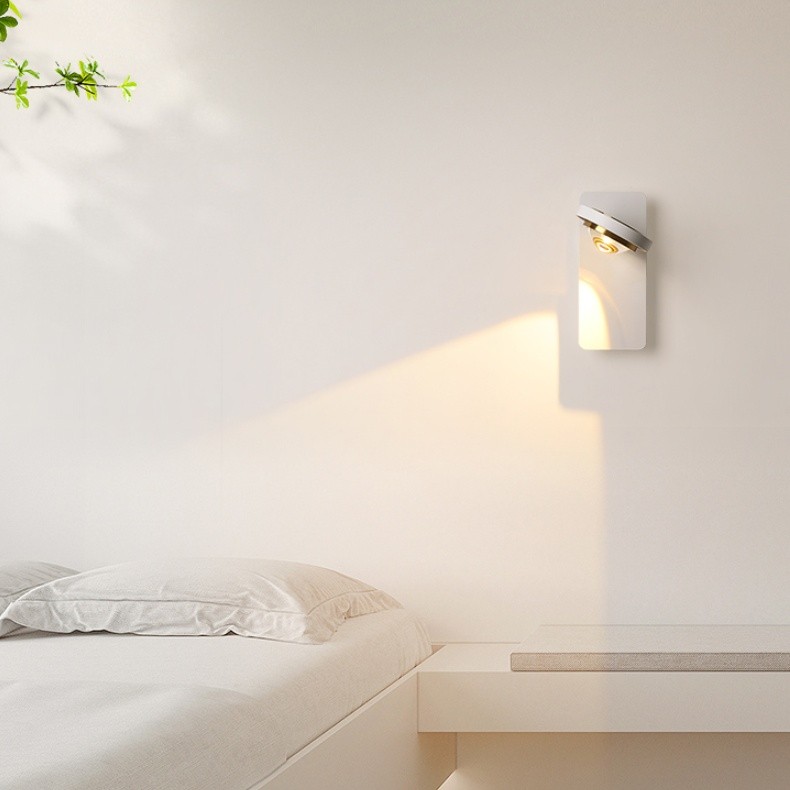 Modern Metal Rotatable Bedside LED Wall Lamp K183