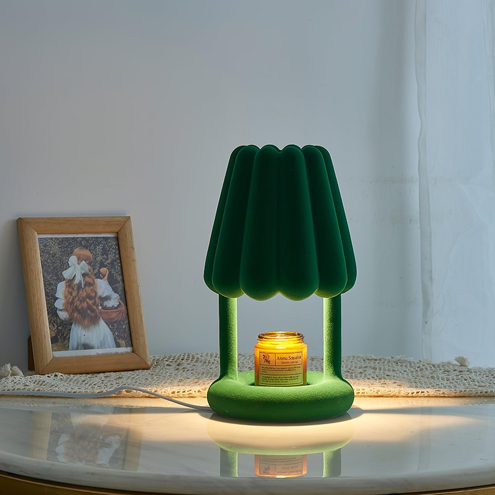 Ice Cream Flocked Resin Table Lamp K335