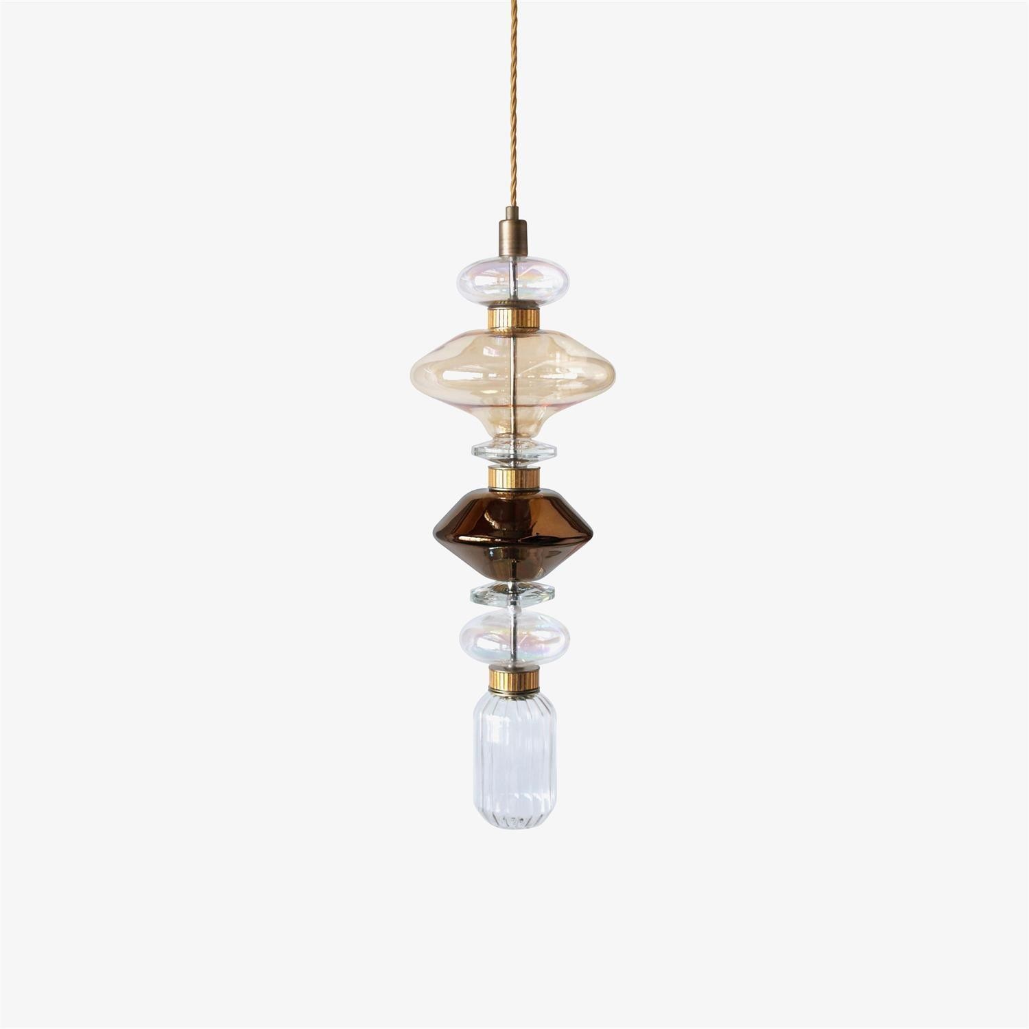Modern Elegant Ballet Glass Pendant Light K904
