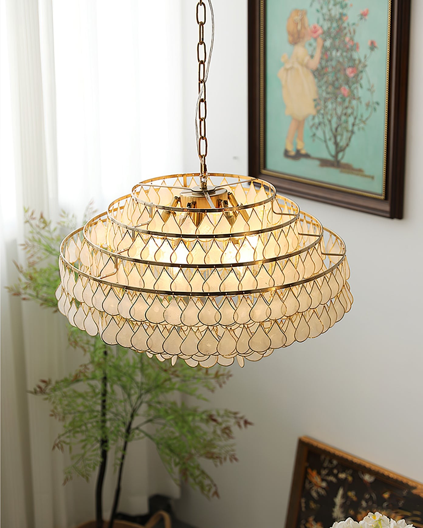 Vivant Shell Pendant Lamp K1094