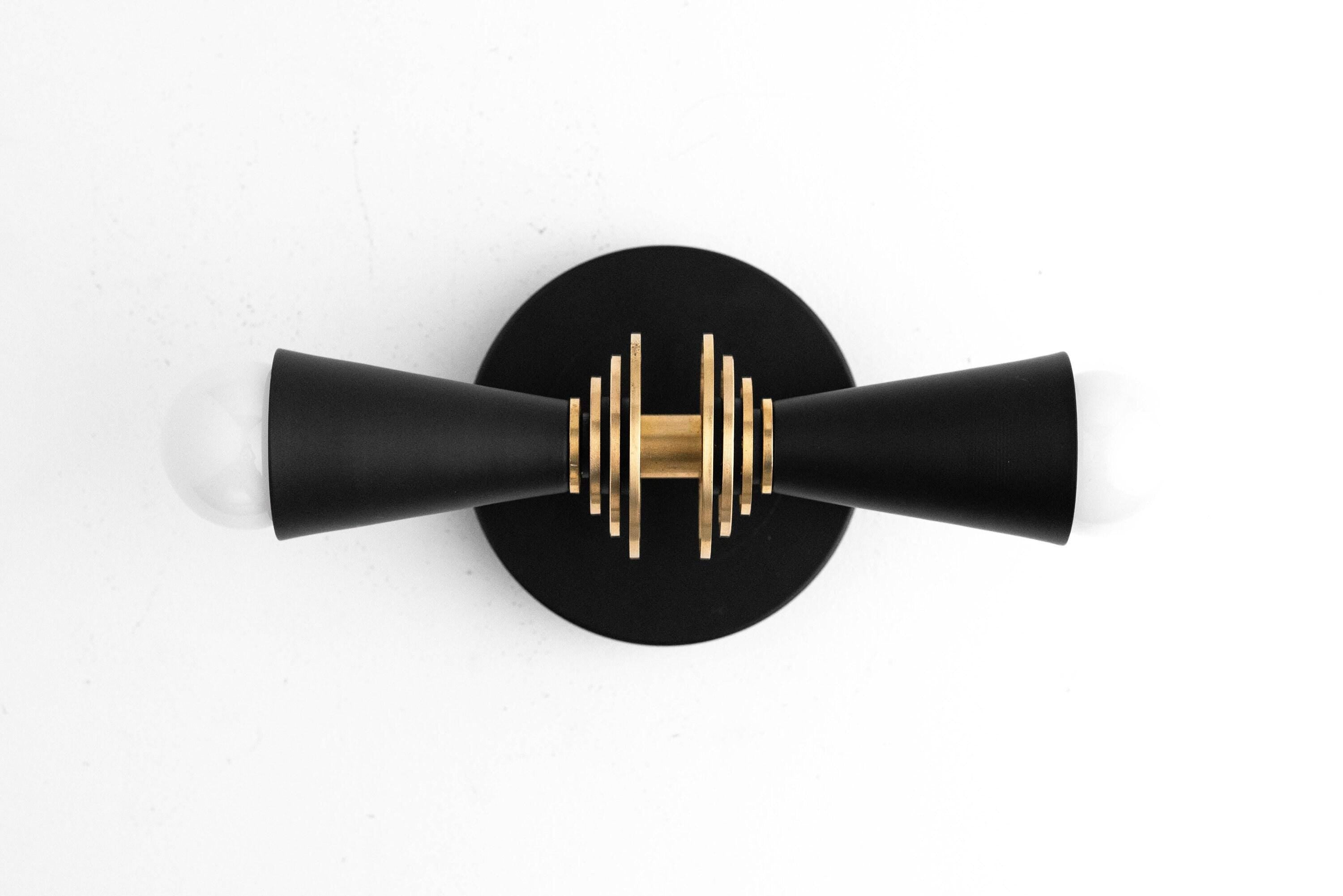 Pyralis Cone Art Deco Wall Light - Multi-Directional Sconce for Vanity or Wall K1485