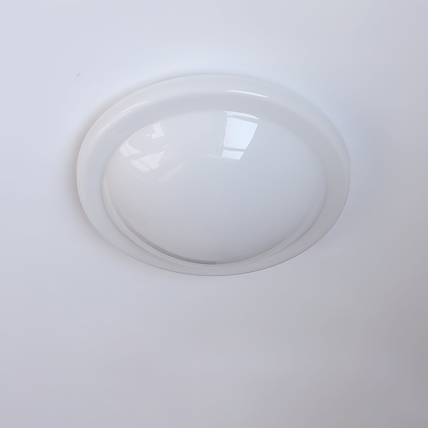Modern Miminalist White Glass Led Ceiling Lamp K222