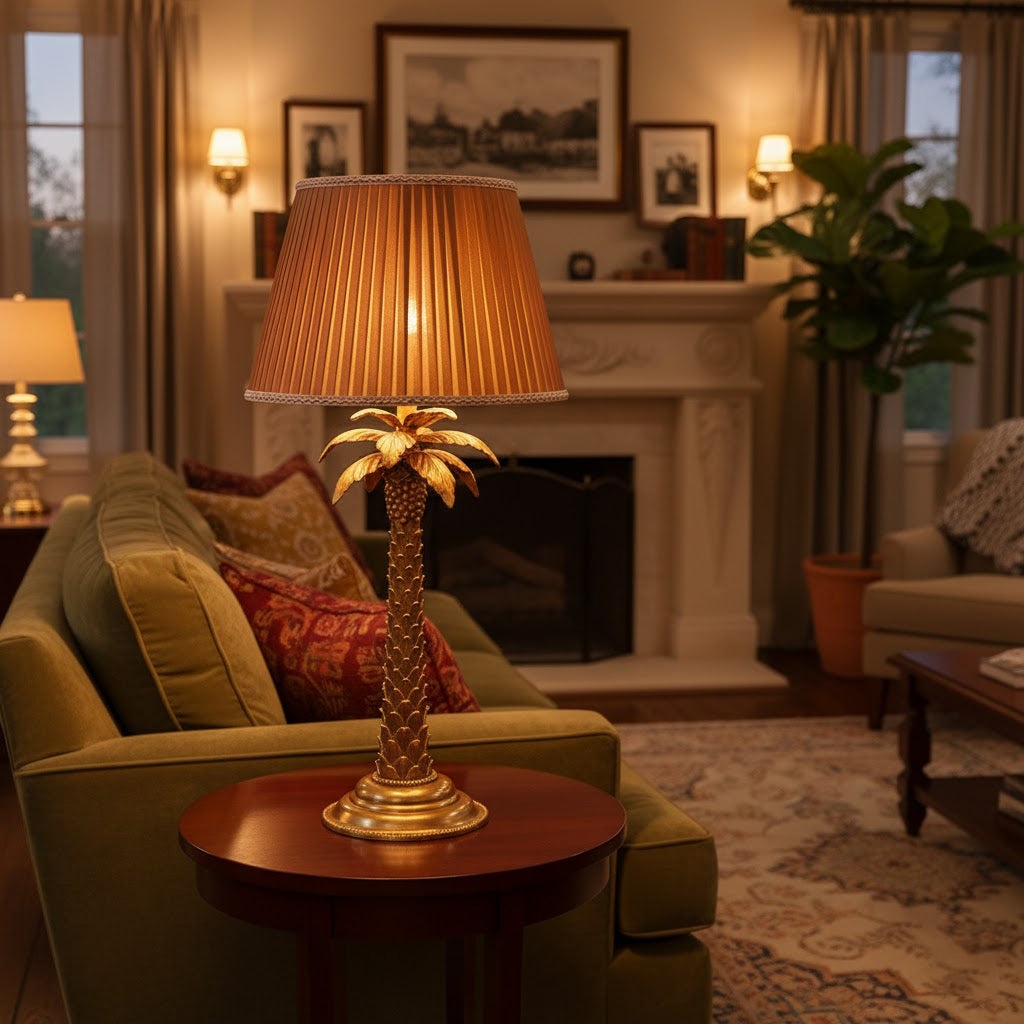 Palm Tree Table Lamp D752