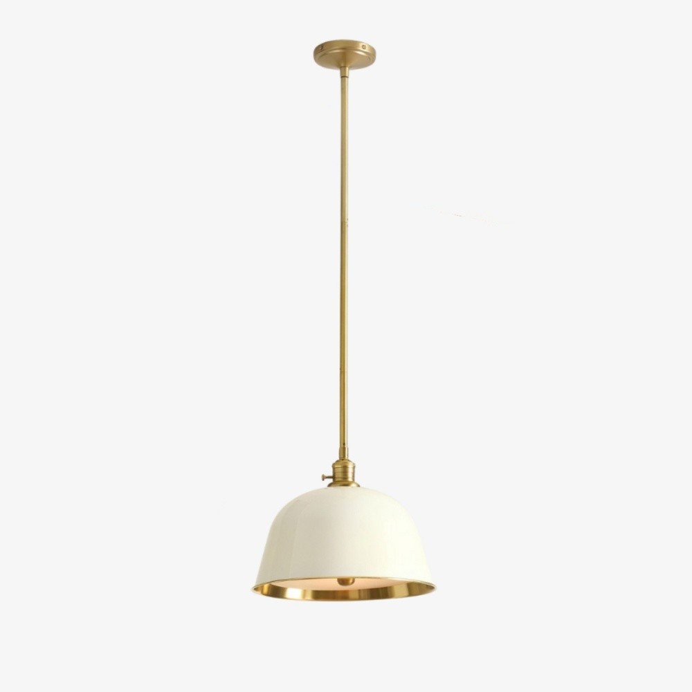 Lirra Metal Dome Pendant Light - Industrial Silhouette Lamp for Kitchens K1763