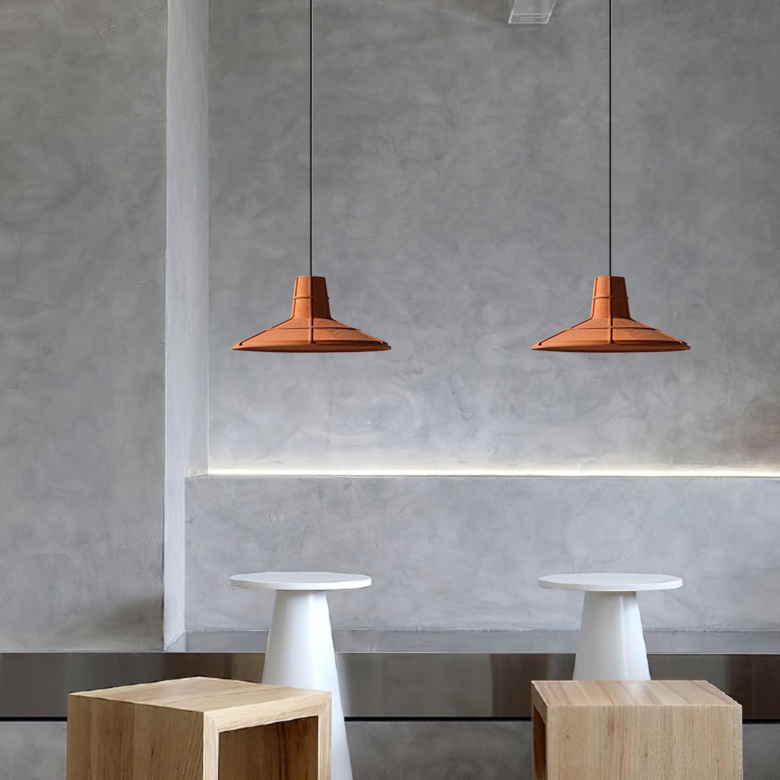 Industrial Style Cement Terracotta Craft Pendant Light K667
