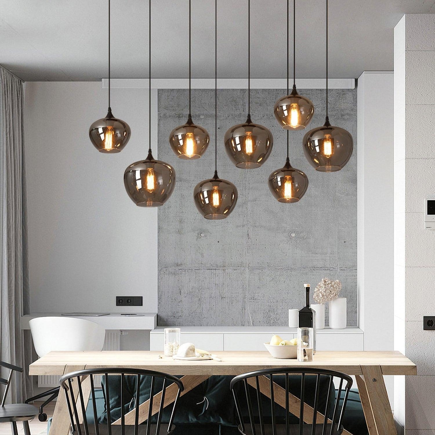 Bottle Pendant Light D363