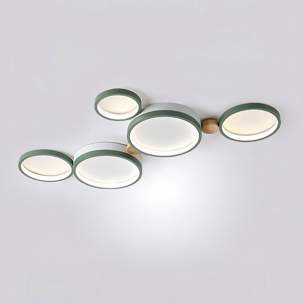 Colored Multi Circle Led Ceiling Light K935