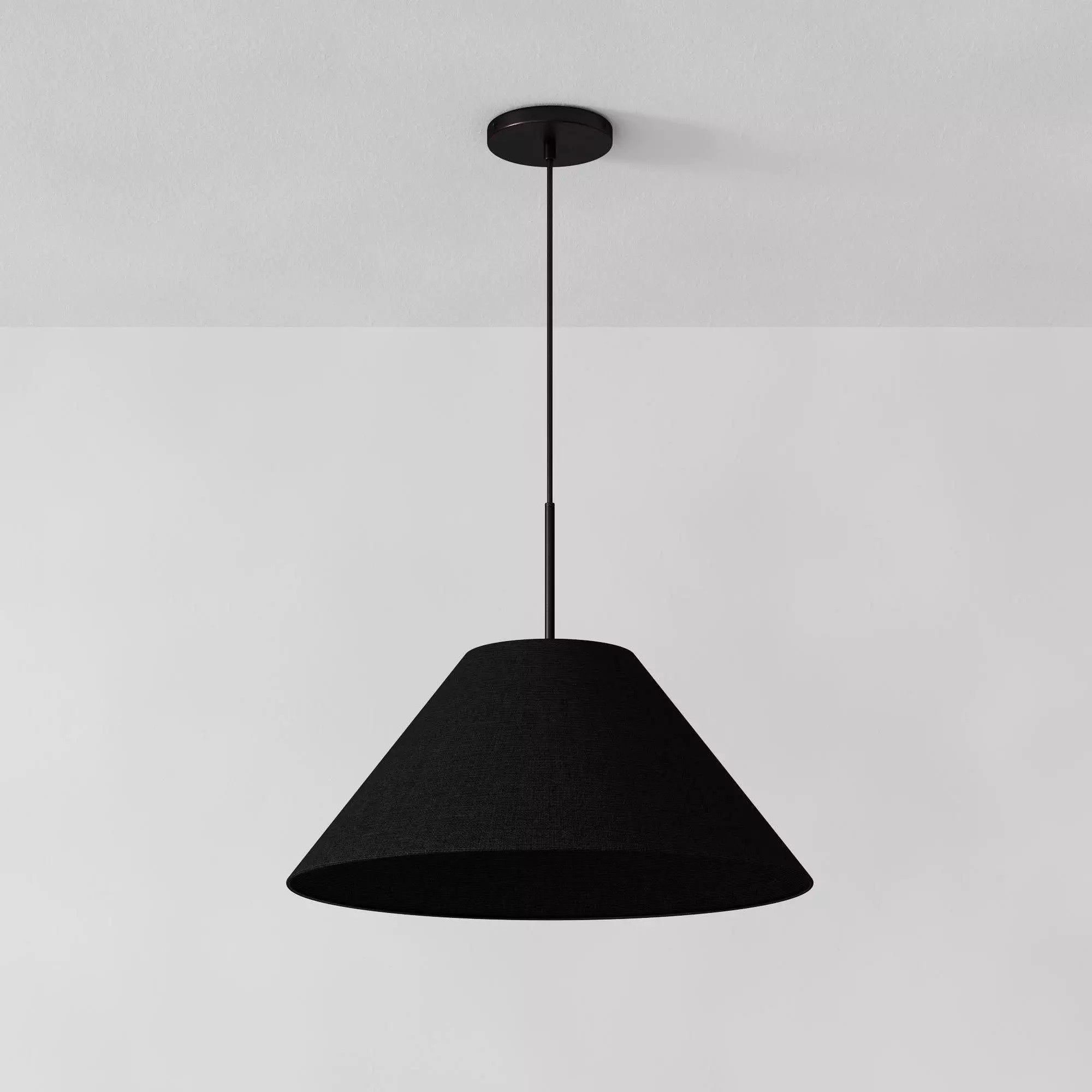 Conica Fabric Cone Pendant Light - Sculptural Modern Style for Cozy Spaces K1331