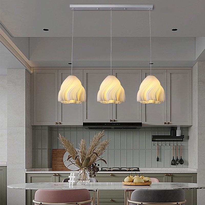 Modern 3D Printed Flower Pendant Light K129