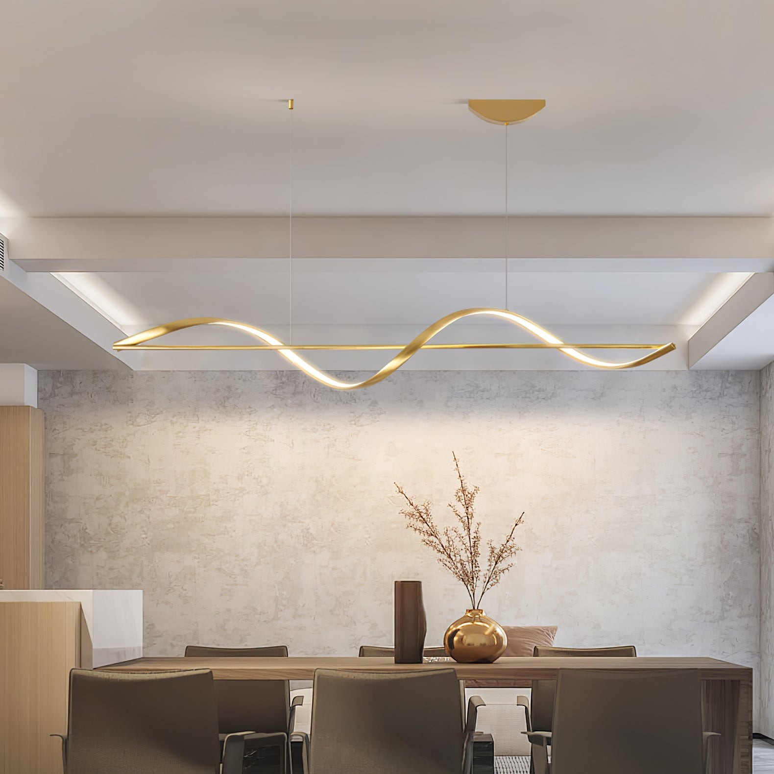 Whisper Linear Island Chandelier K1096