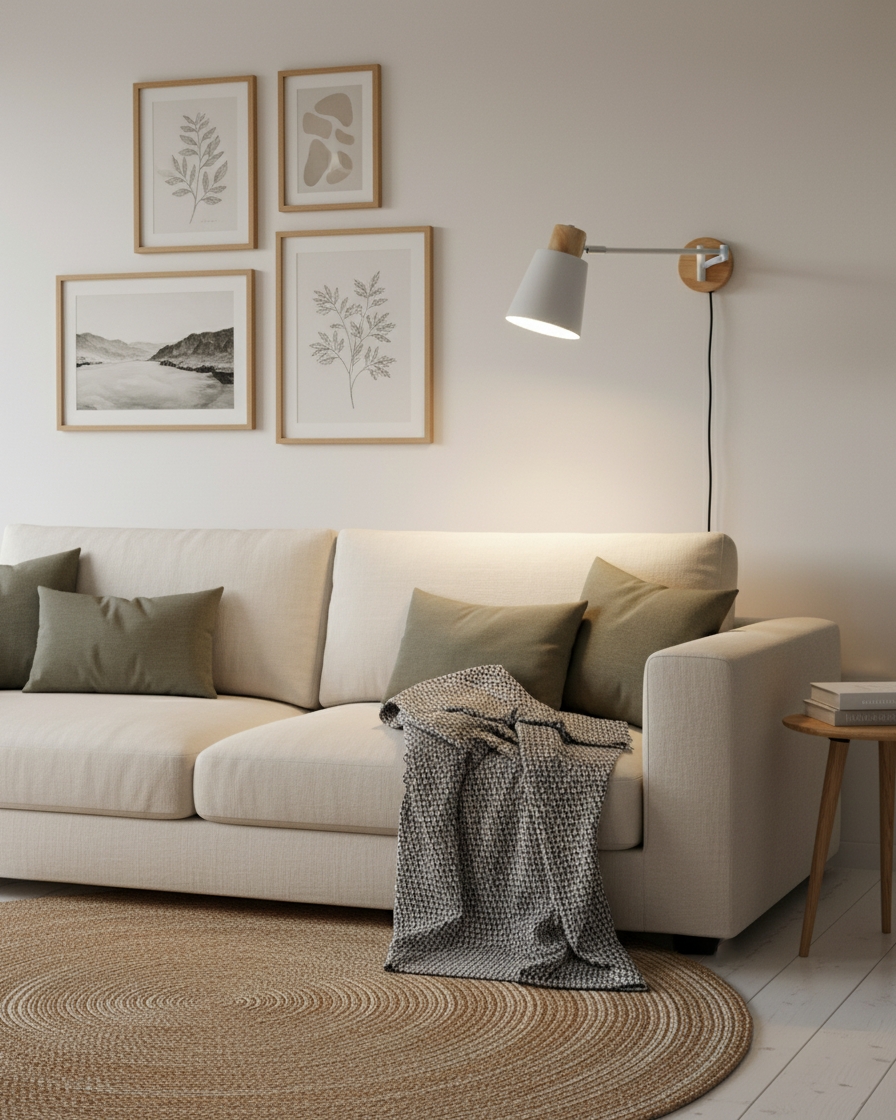 Collin Adjustable Plug In Wall Lamp D265