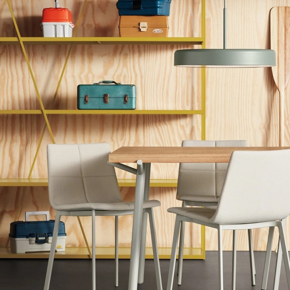 Modern Bobber Round LED Pendant Light – Adjustable Suspension for Dining Zone or Hallway K944