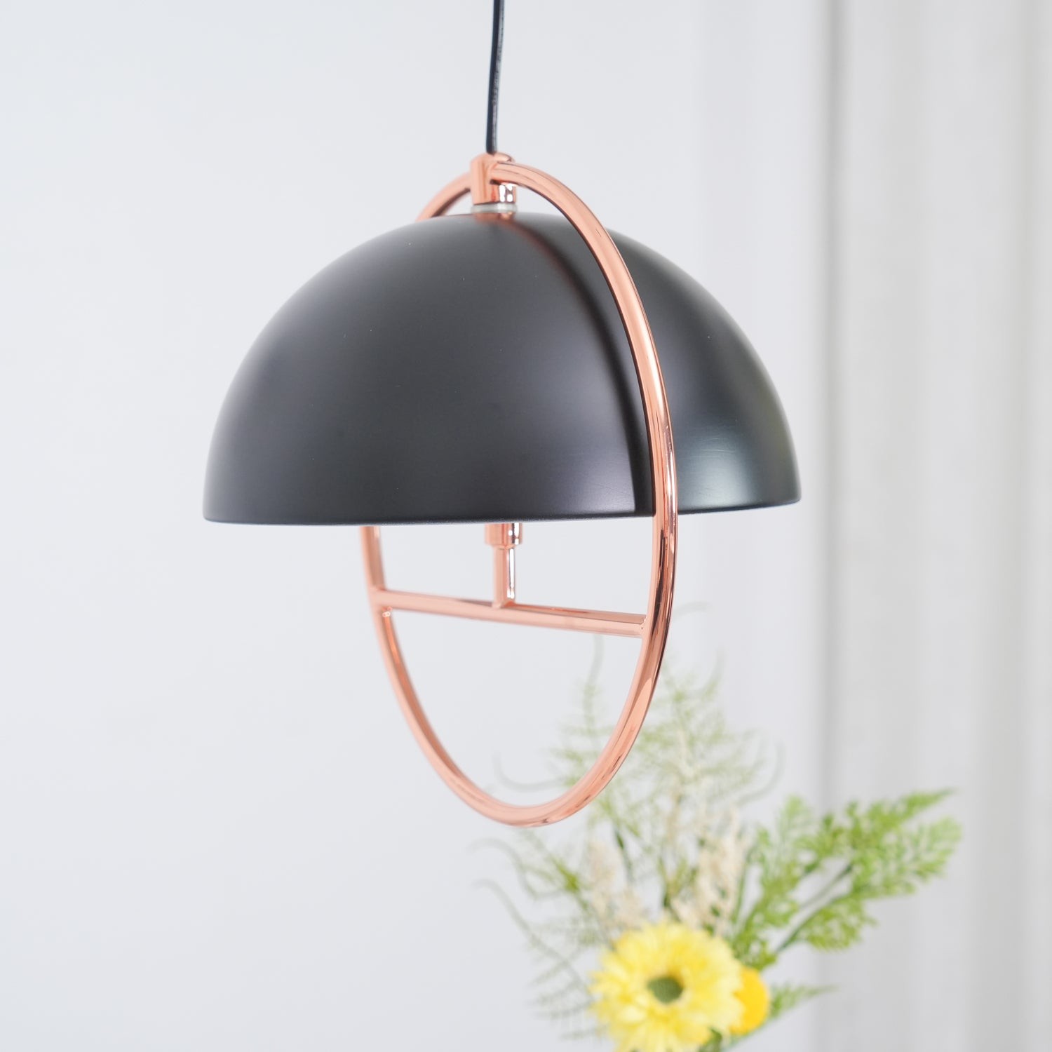 Nordic Hemispherical Ring Metal Pendant Lamp K426