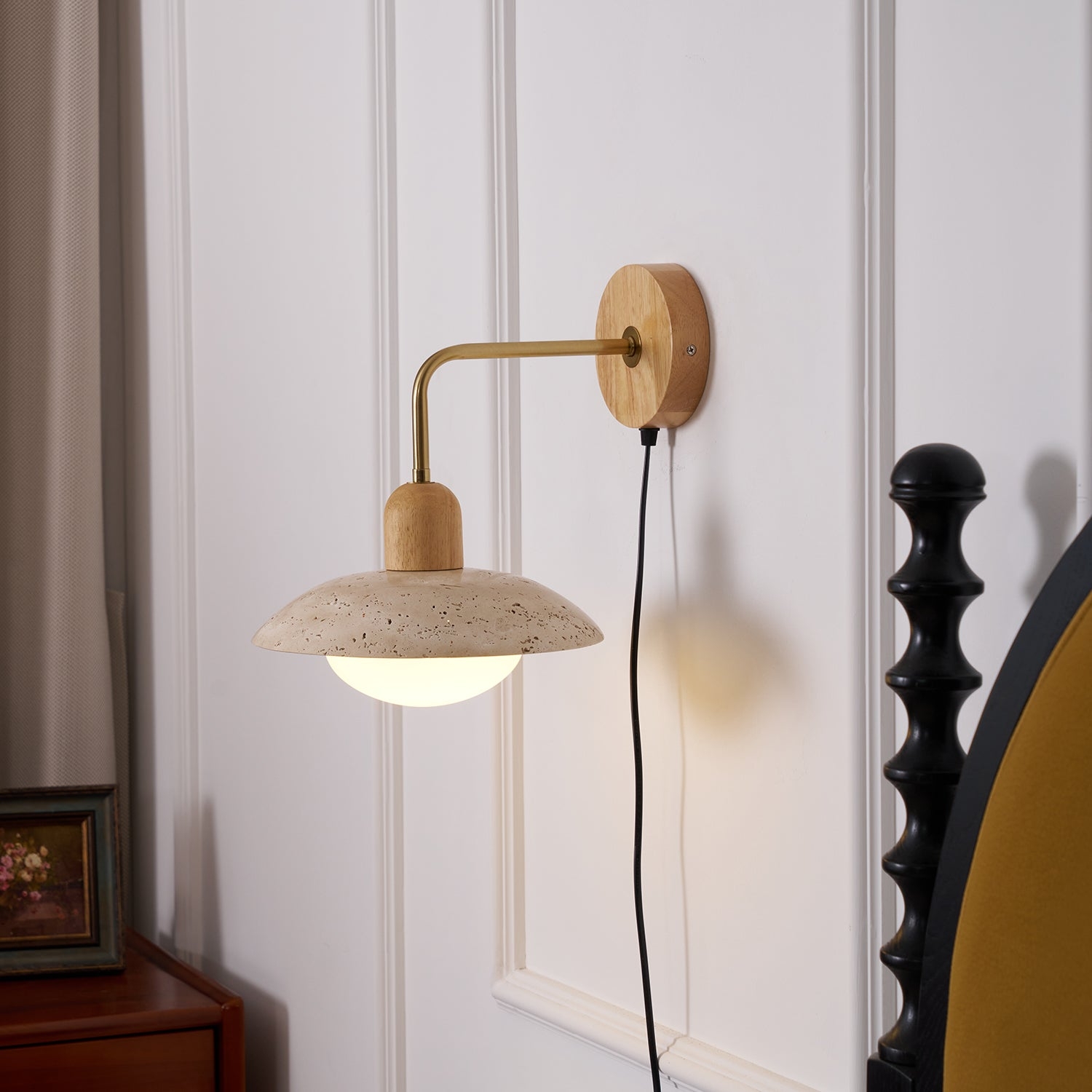 Carolia Plug In Wall Lamp D57