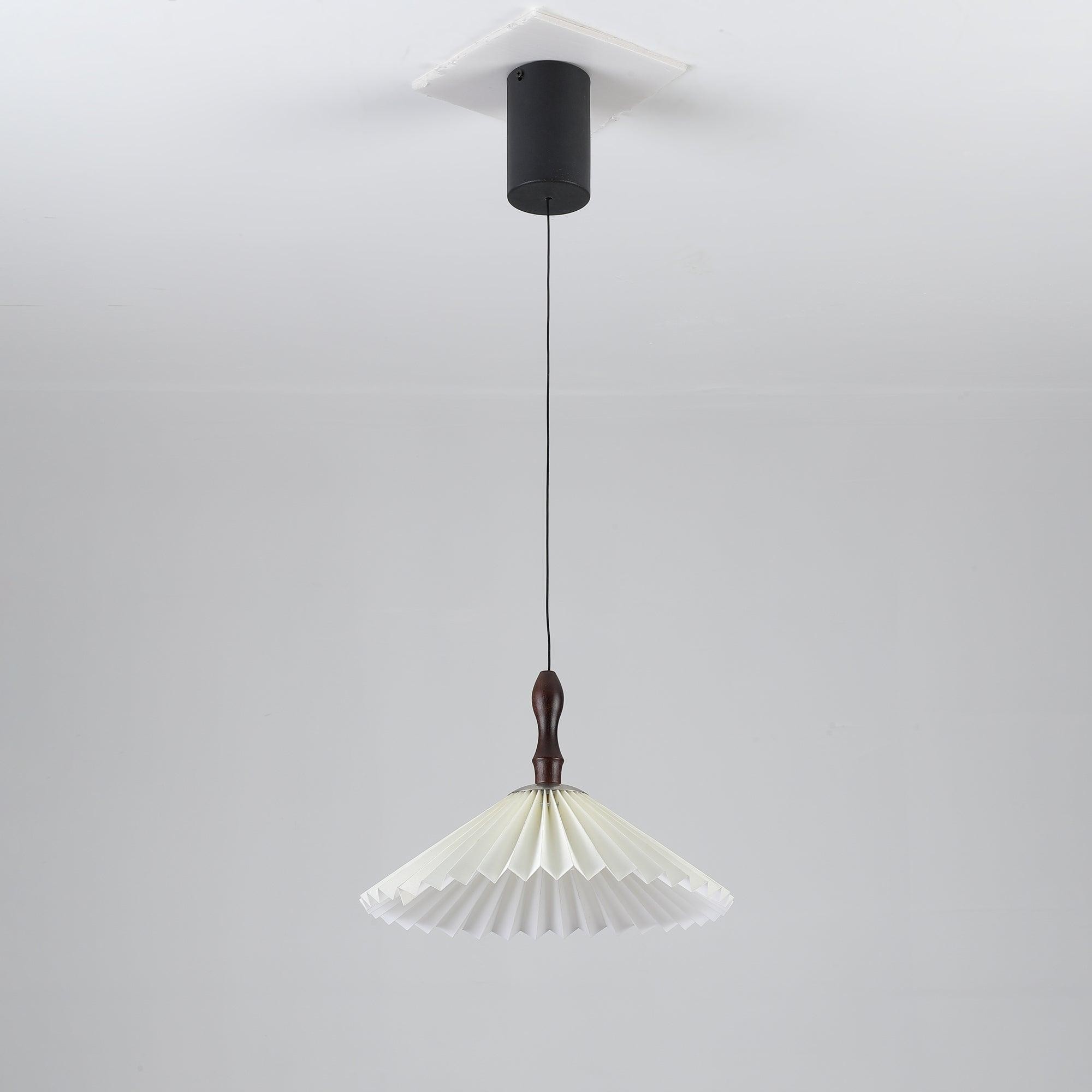 Simple White Flower Paper Pendant Lamp K386