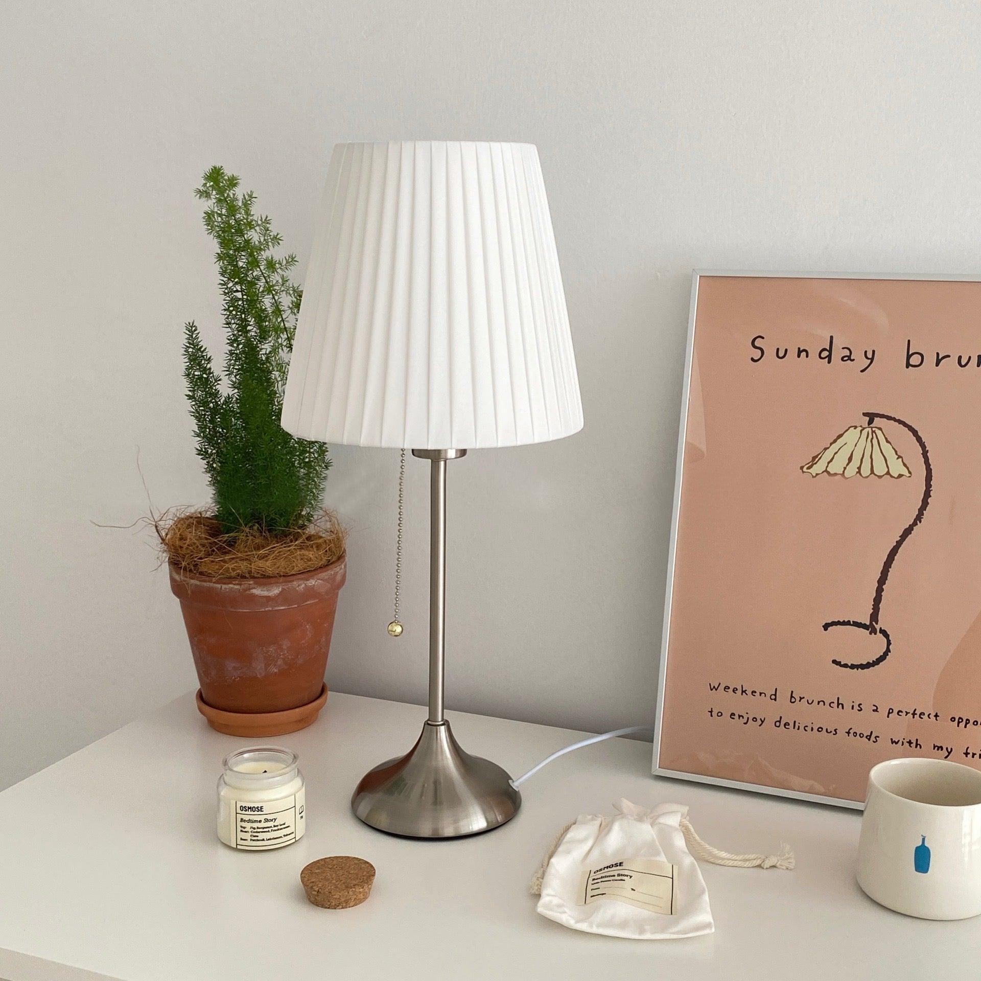 Metal Base Bedside Table Lamp K240