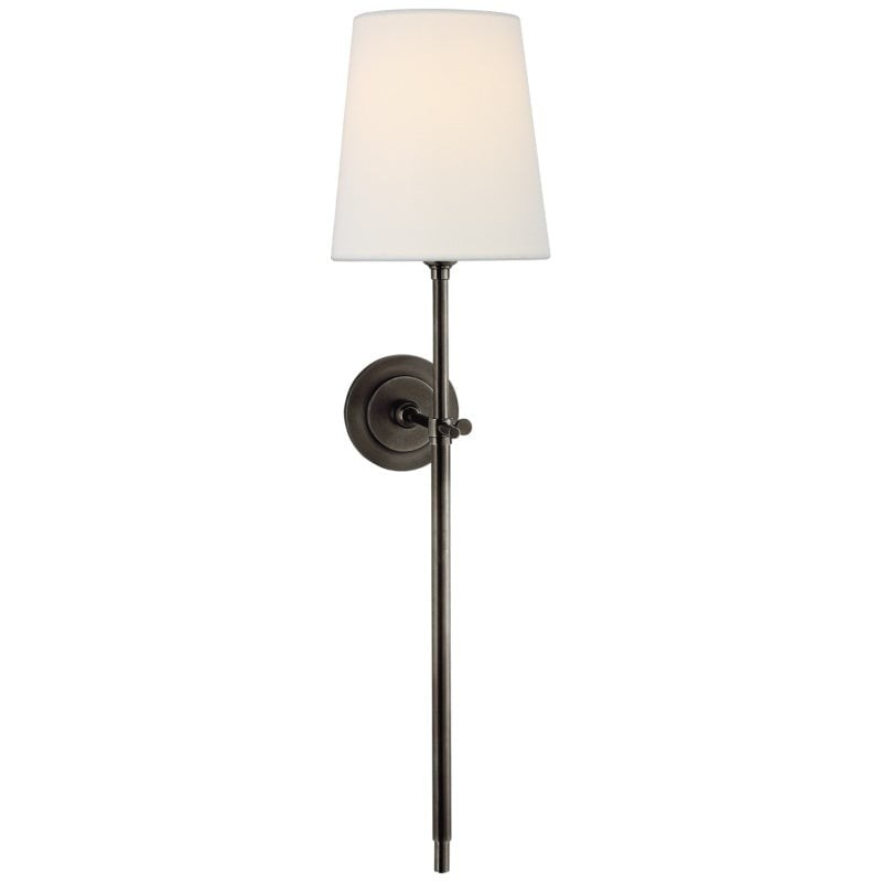 Bryant Minimalist Fabric Shade Wall Lamp - Modern Lighting Solution for Hallway and Bedroom K1559