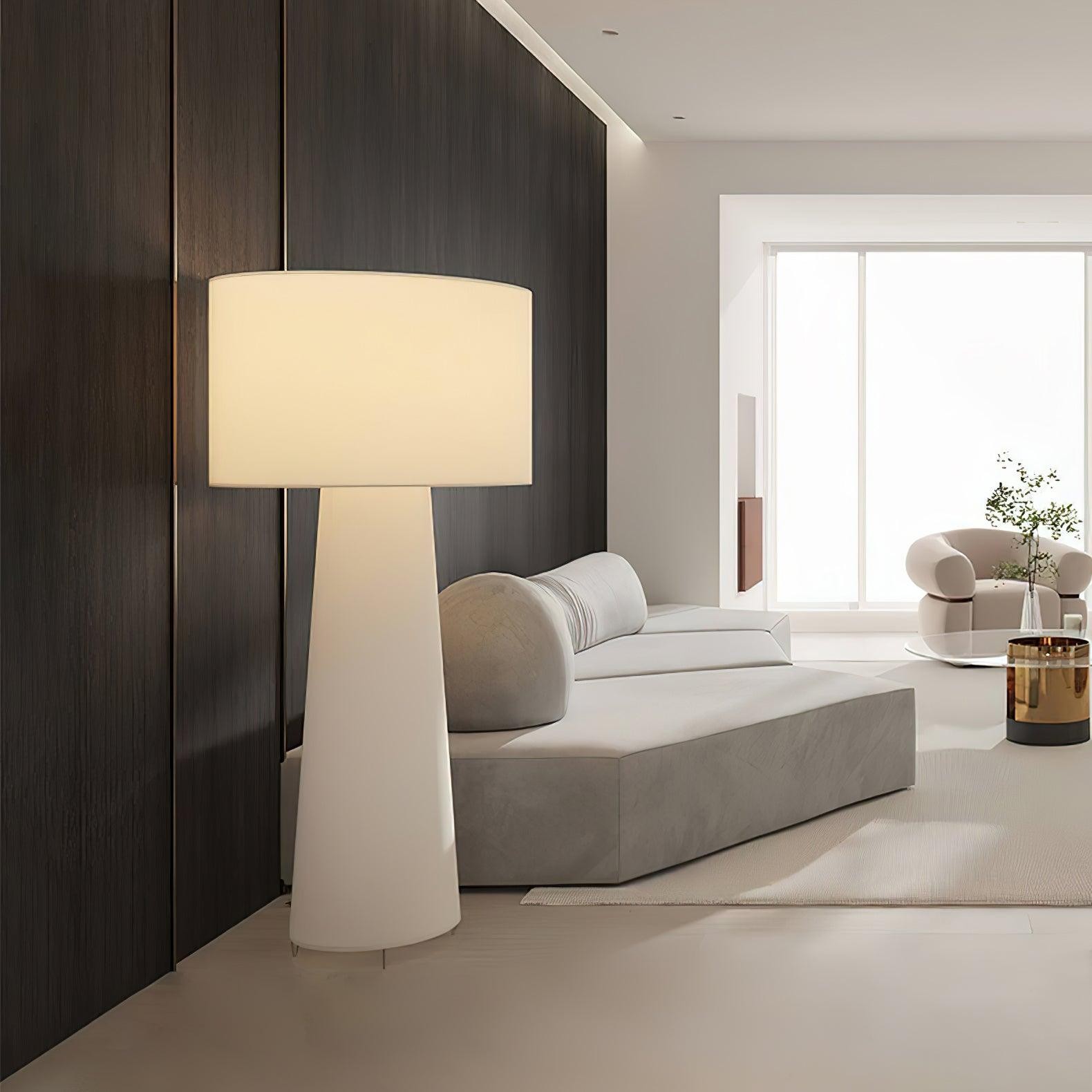 Column Fabric Floor Lamp Suitable For Living Room K328