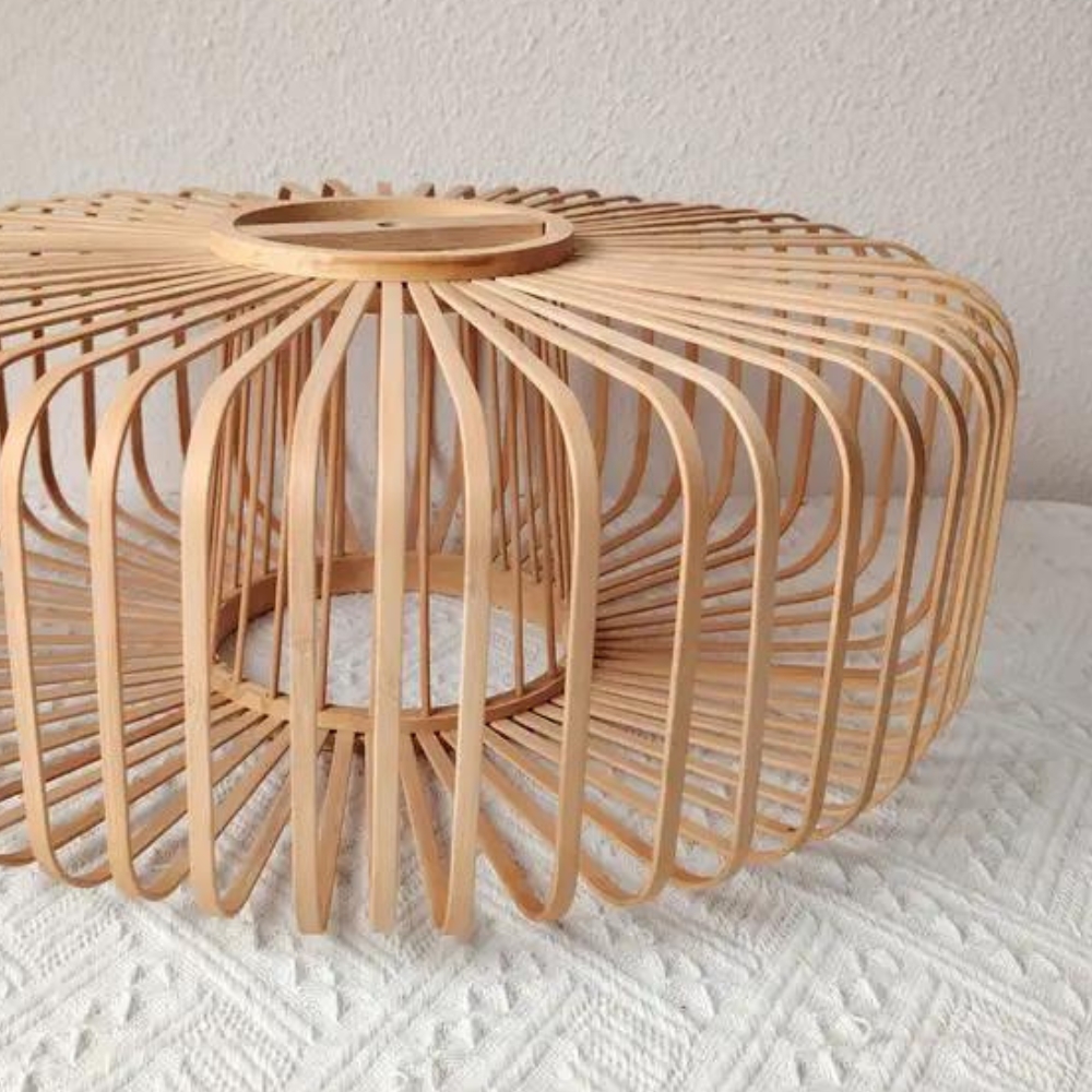 The Solar Illusion Bamboo Pendant Light D898