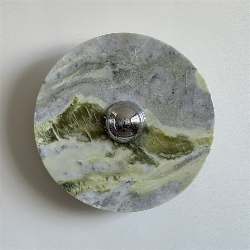 Green Calacatta Marble Sconce D632