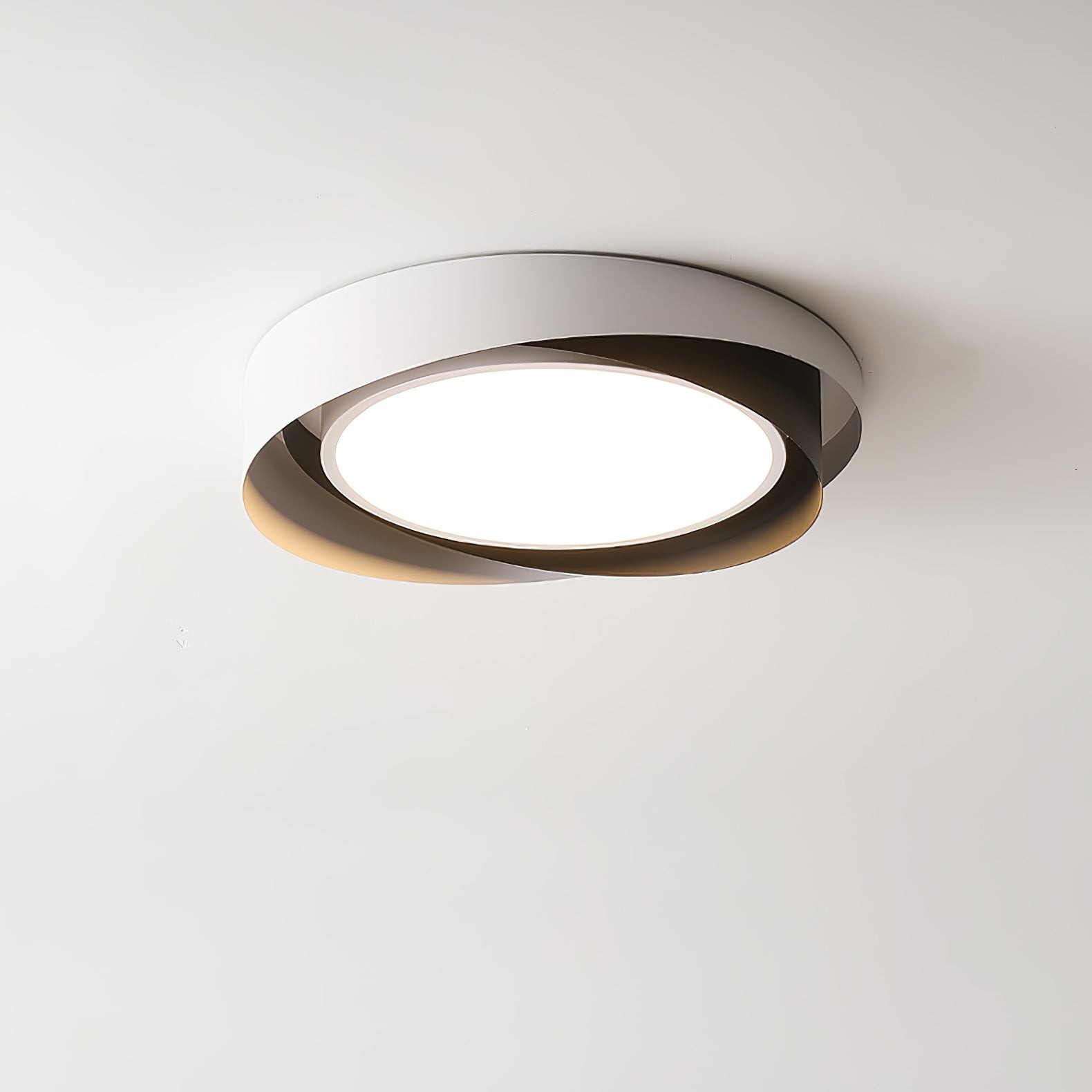 Nordic Style Modern Minimalist Wave Pattern Ceiling Lamp K611