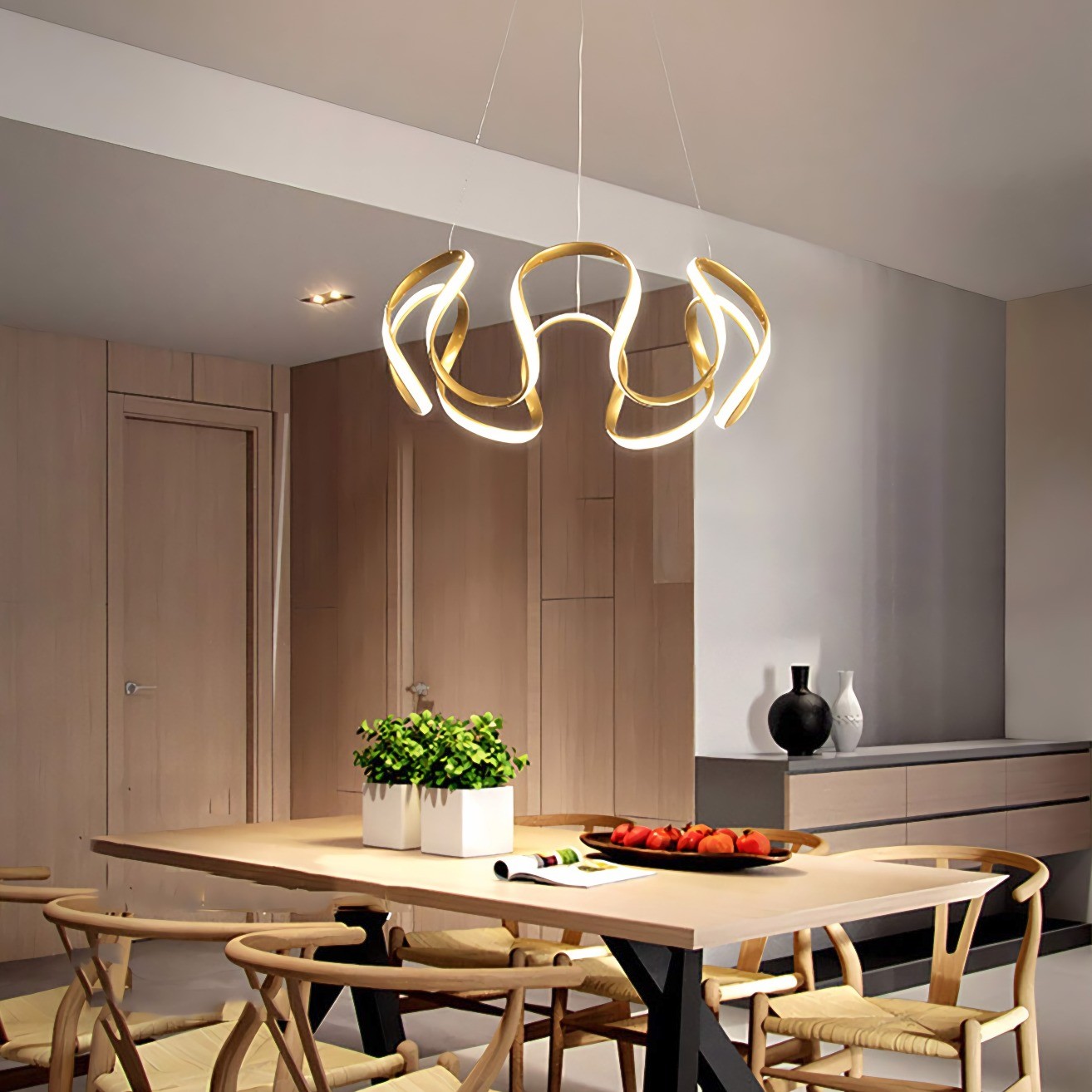RIBBON LED Chandelier