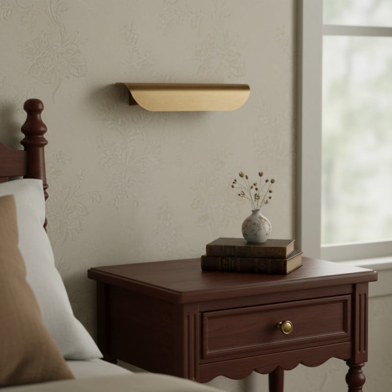 Hidra Modern Metal Wall Sconce - Minimalist Down-Light Sconce for Modern Homes K1691