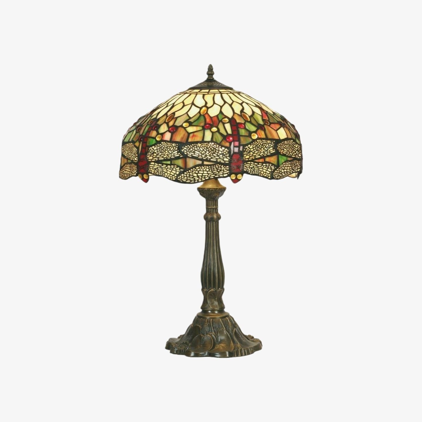 TF Harken Decorative Jewel Table Lamp - Stunning Glass Design Table Lamp K1914