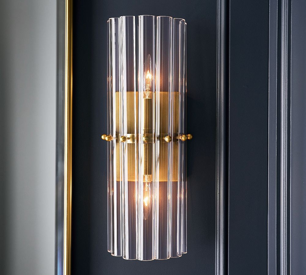 Lumora Elegant Crystal Wall Sconce - Modern Luxury Style Lamp for Hallway and Bedroom K1357