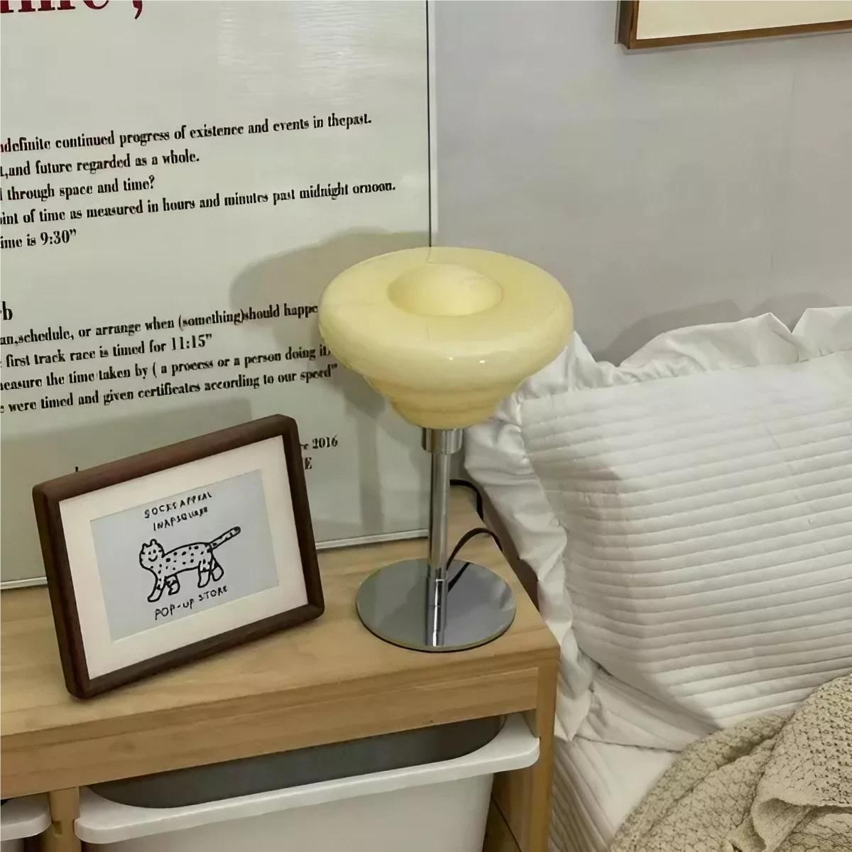 Nordic Minimalist Design Glass Table Lamp K62