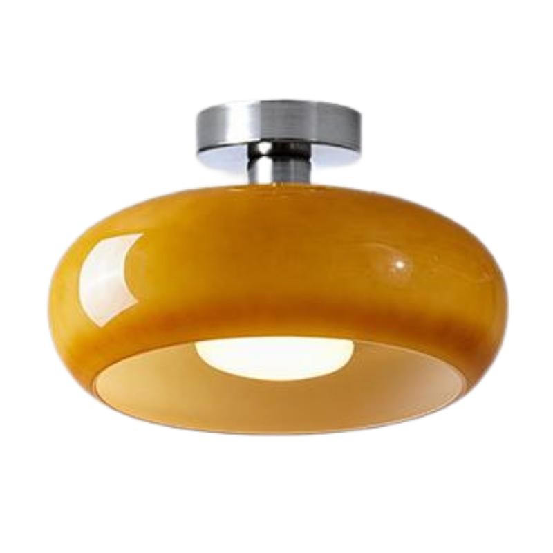 Bauhaus Style Vintage Glass Ceiling Light K72