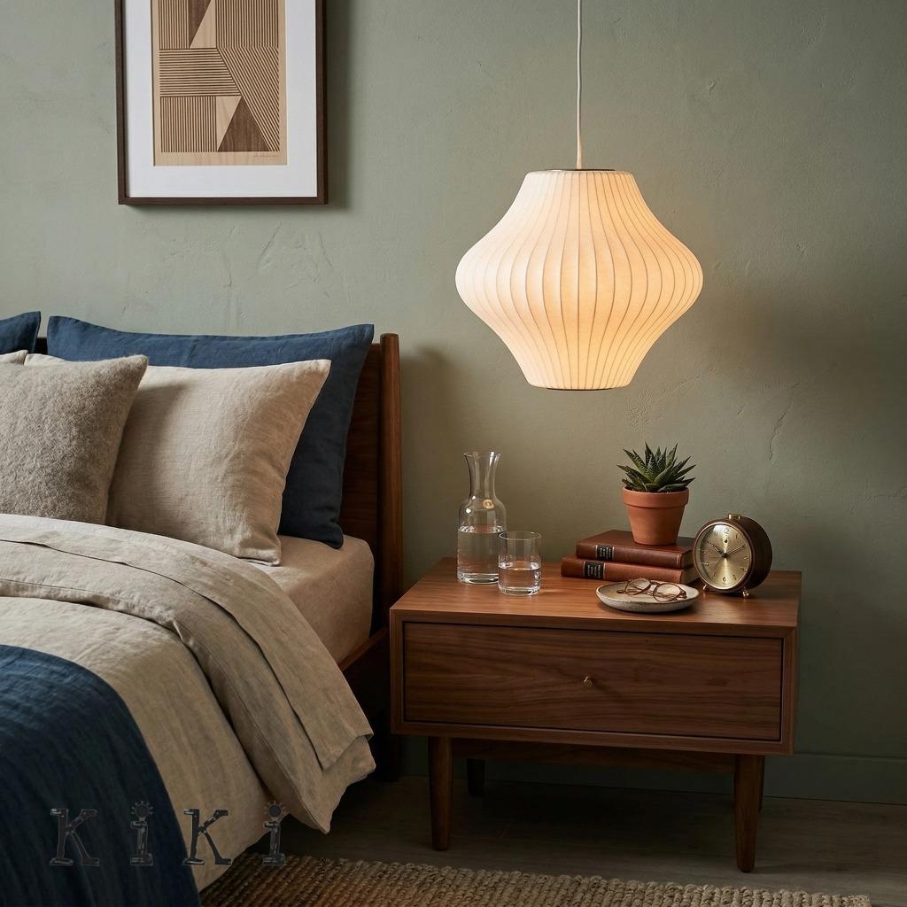 Classic Nelson Pendant Lamp - Lightweight Geometric Pendant Light for Home Spaces