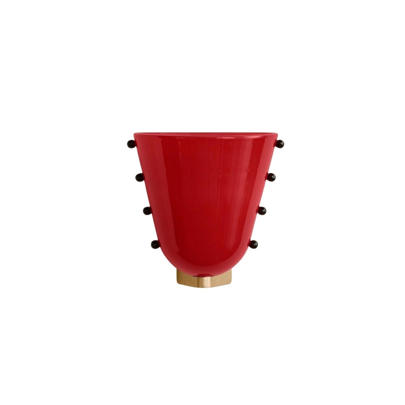 Bellina Colourful Glass Wall Light – Modern Gemma Wall Sconce For Bedroom or Hallway K1130
