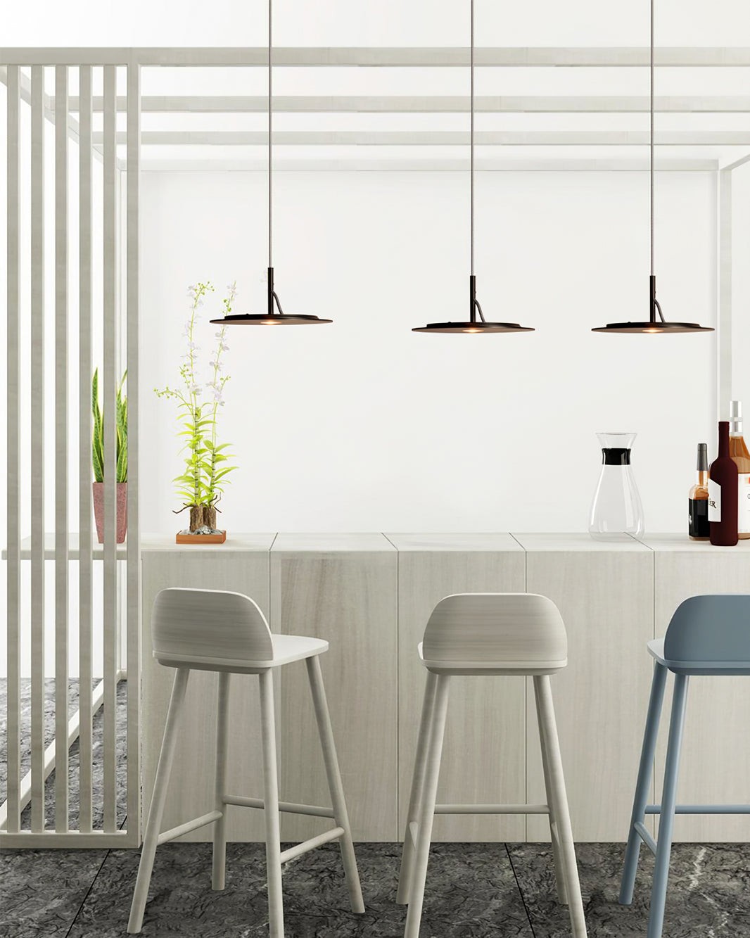 Eaves Pendant Lamp K1012