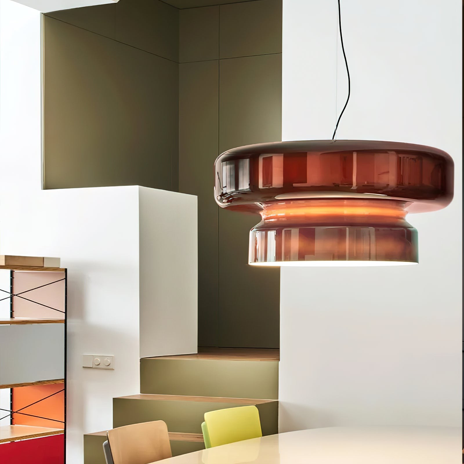 Bohemian Style Minimalist Glass Pendant Lamp K266
