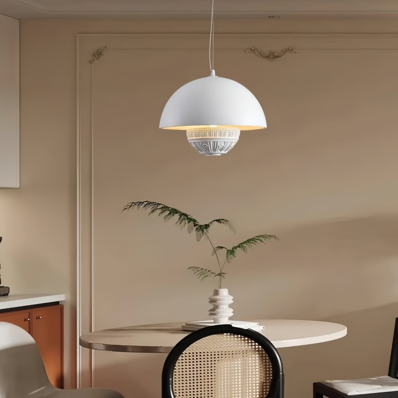 Semi Circular Metal Pendant Lamp K553