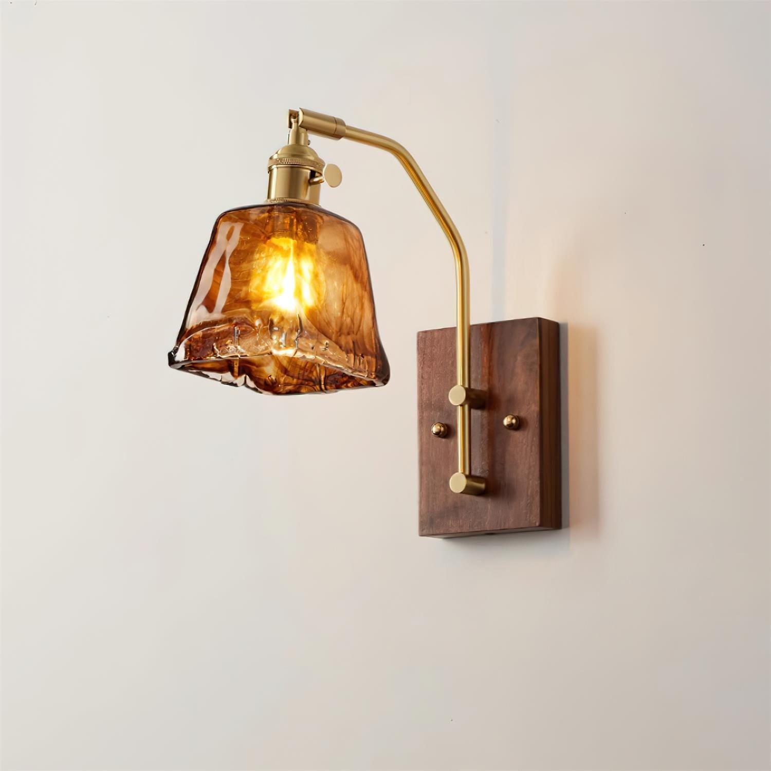Vintage Morning Glory Shape Wall Lamp K755