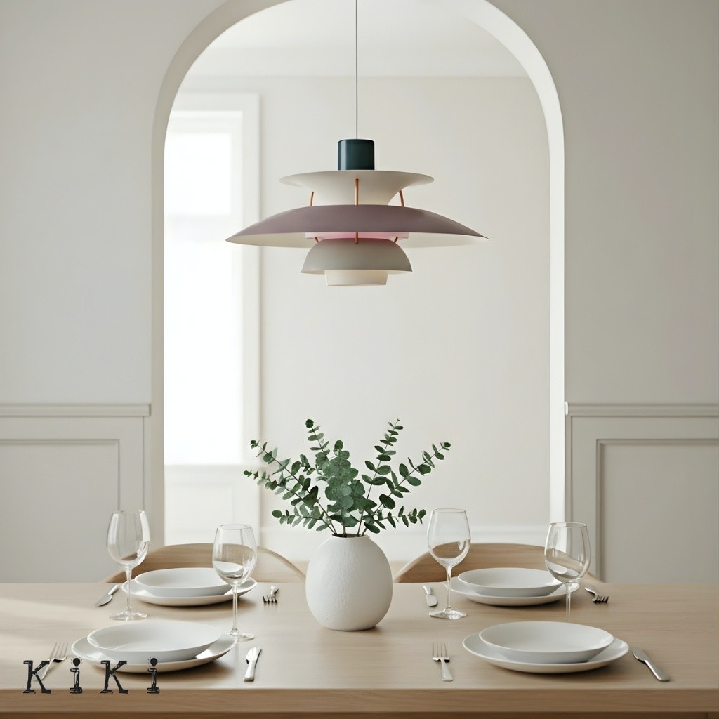 Scandinavian Multilayer Metal Pendant Light K84