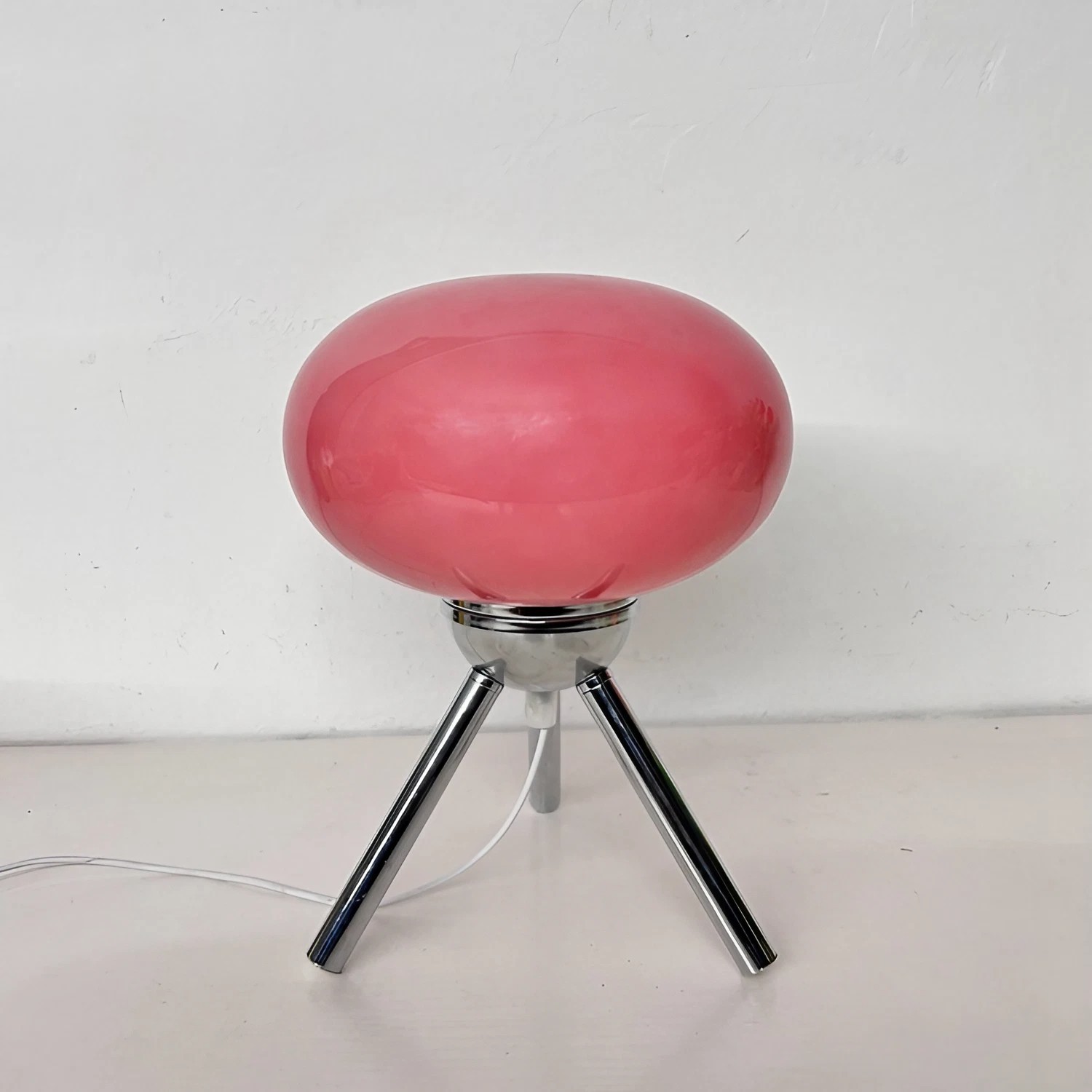 Modern Bauhaus Lollipop Glass Tripod Table Lamp K22
