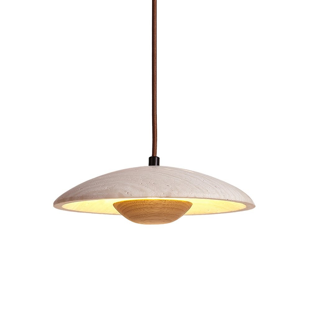 Cream Style Wood Pendant Lamp K668