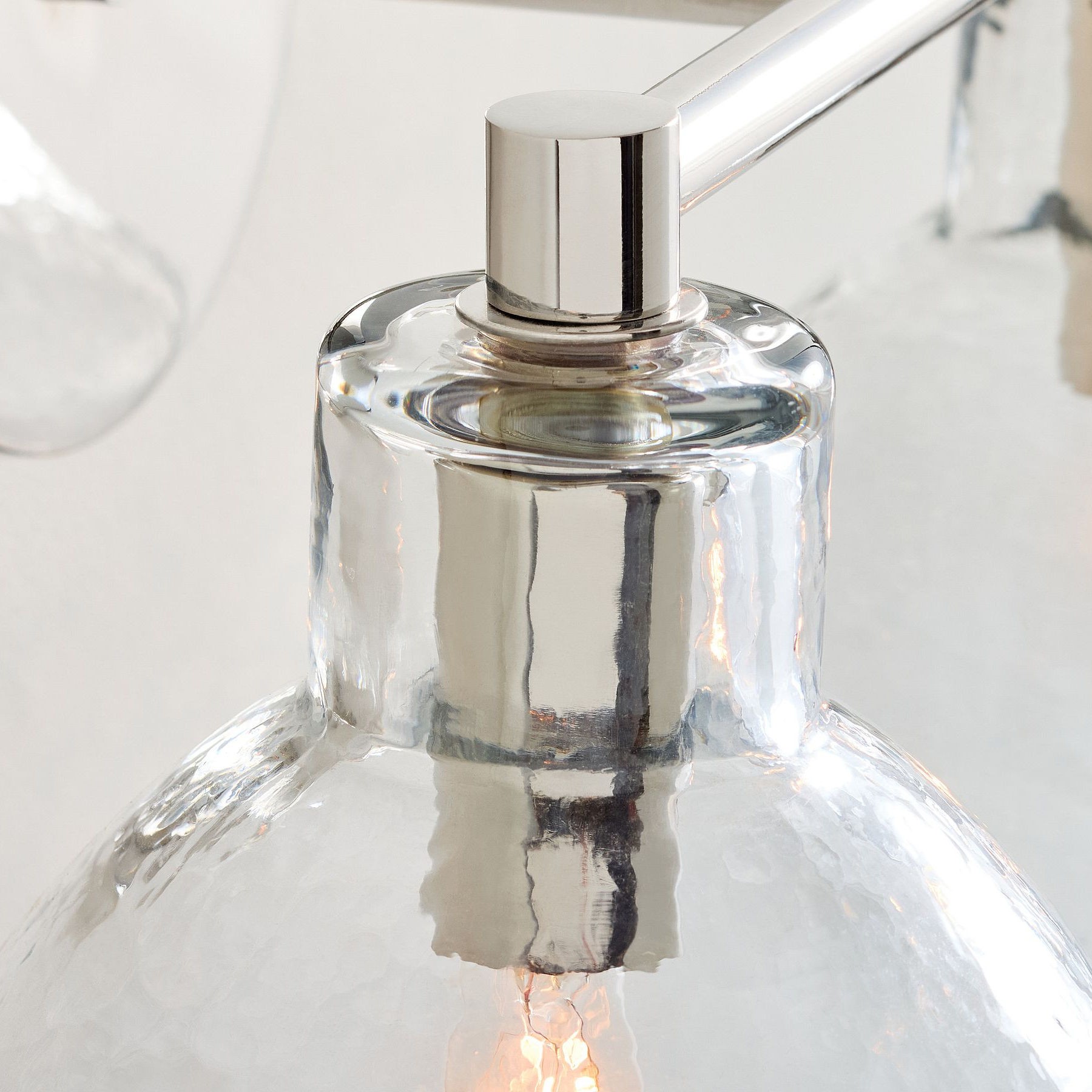 Glavira Recycled Glass Wall Sconce - Modern Brass Wall Lighting K1311