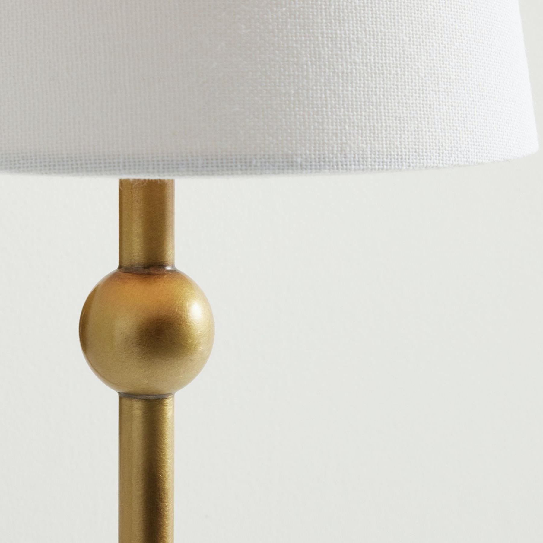 Serena Contemporary Fabric Shade Wall Sconce -  Curved Arm Wall Lamp for Bedroom K1721