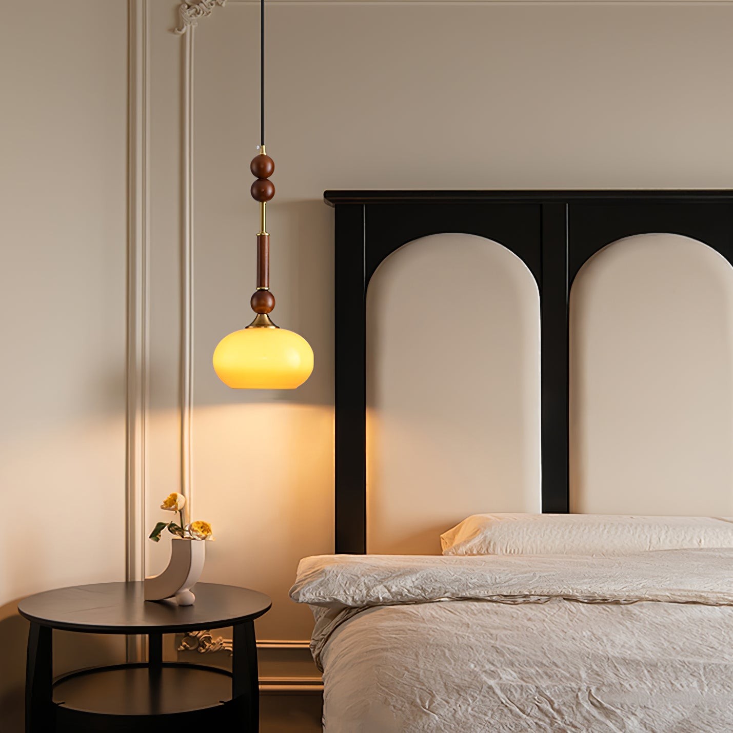Retro Solid Wood Series Pendant Lamp K637