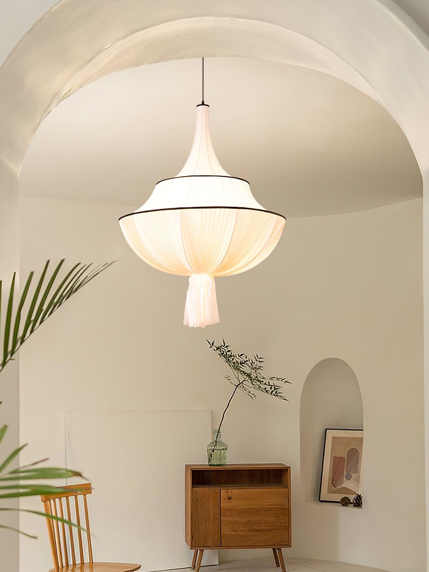 Fabric Art Decorative Pendant Lamp K499