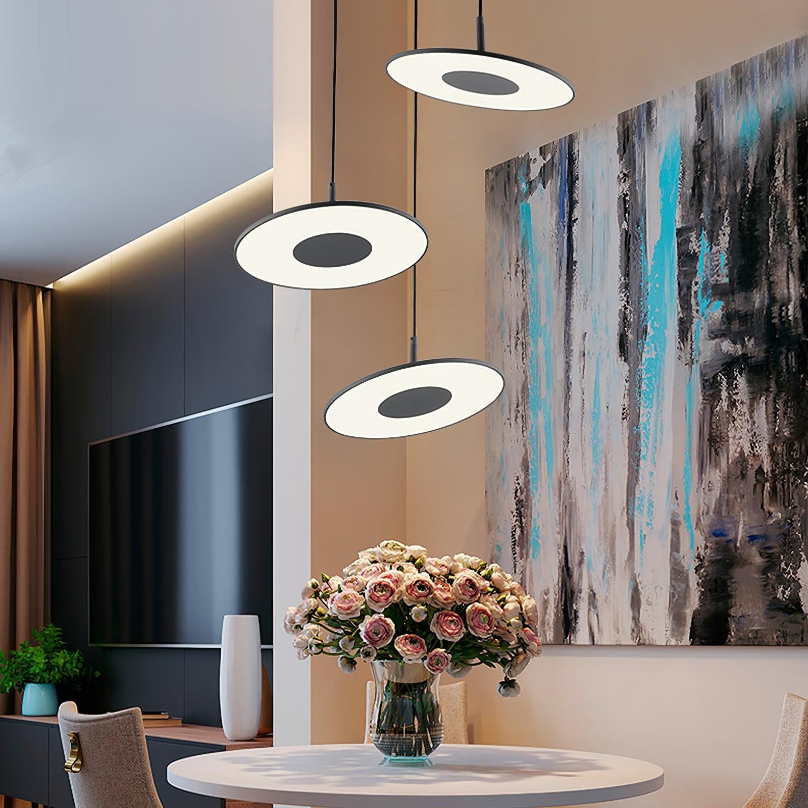 Round Disc Pendant Lamp K321