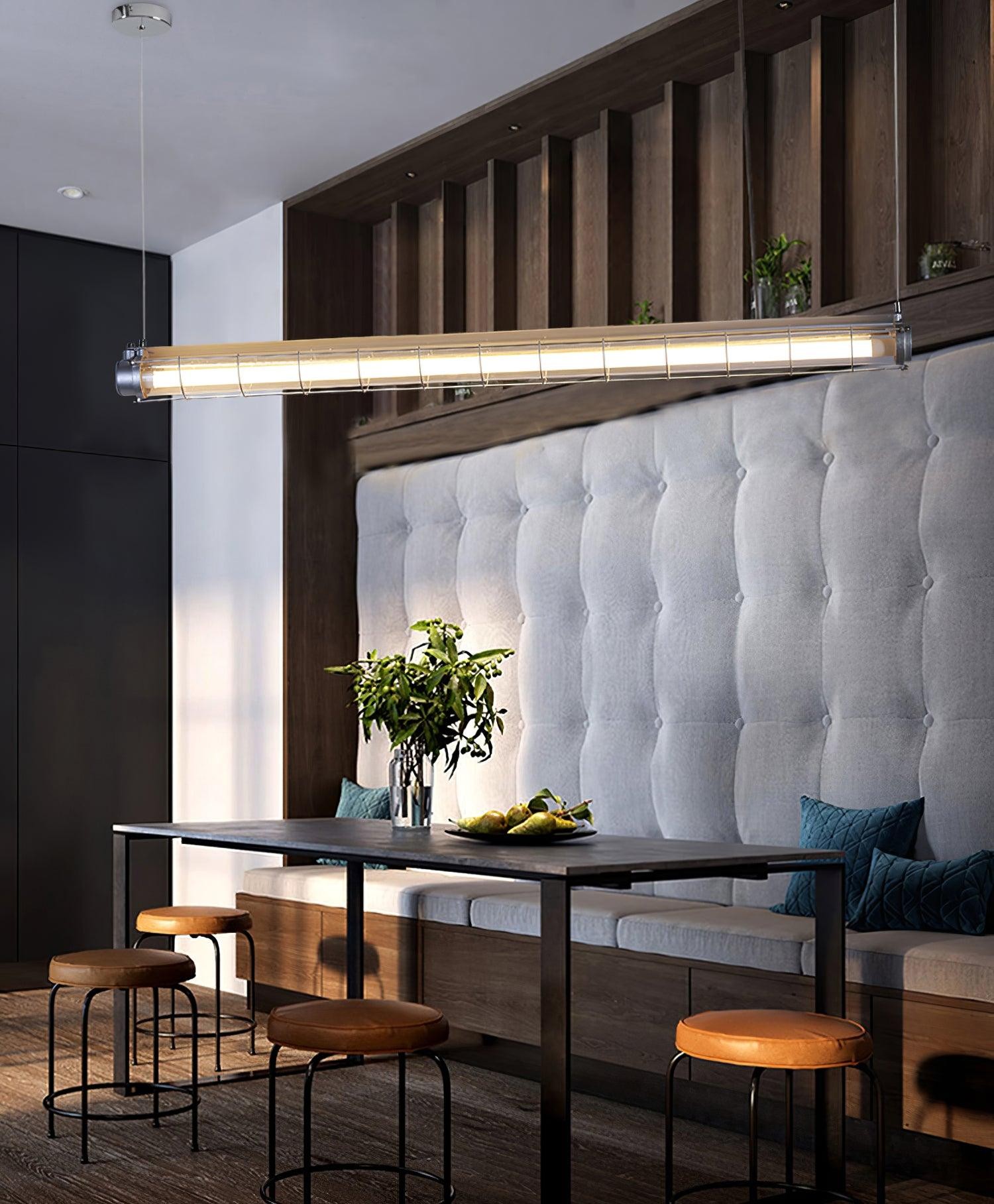 Industrial Linear Cage Chandelier K903