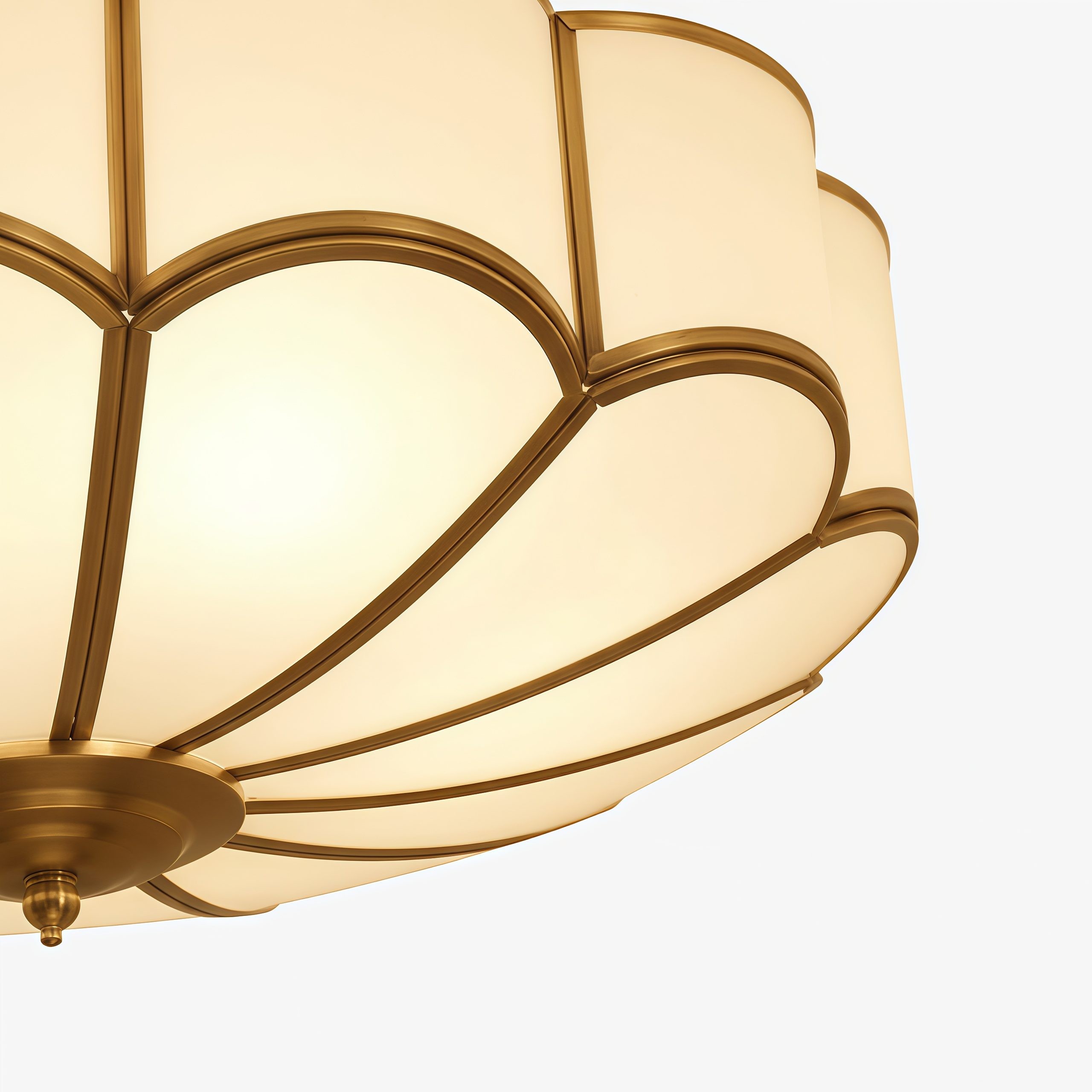 Silunavo Modern Ceiling Lamp with Floral Inspired Design for Living Room Statement K2226